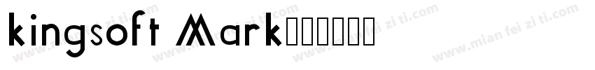 kingsoft Mark字体转换